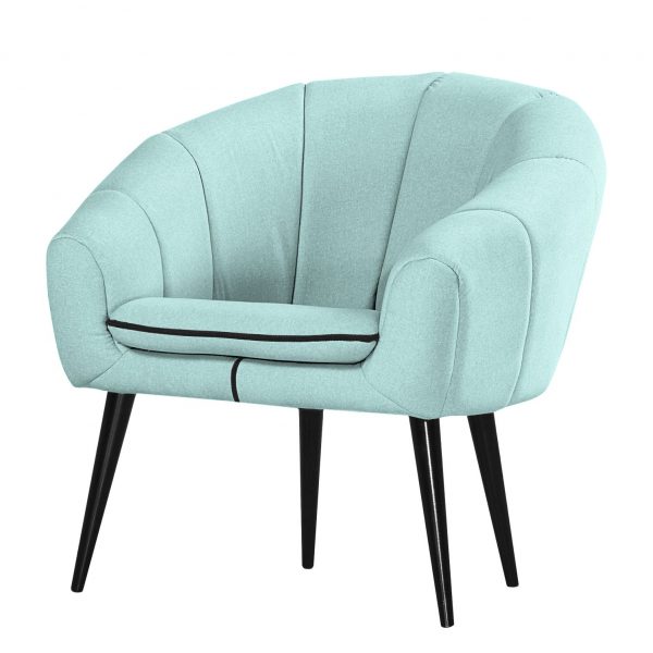 Sessel Buttlar Webstoff - Pastellblau Sessel Buttlar Webstoff - Pastellblau