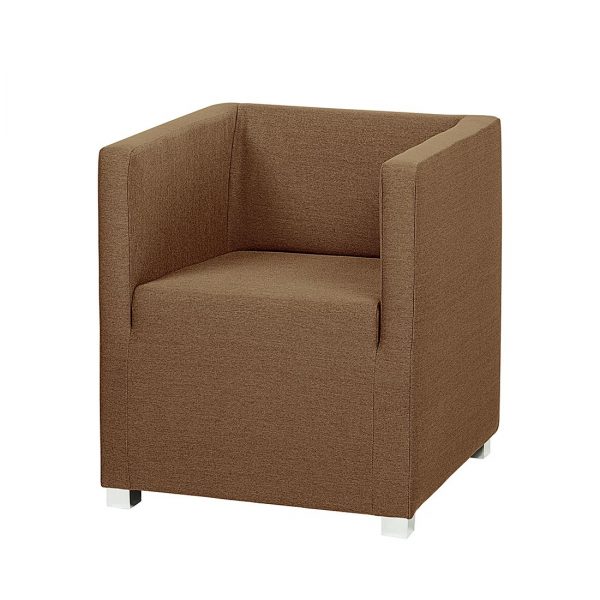 Sessel Carmen - Webstoff Goldbraun Sessel Carmen - Webstoff Goldbraun