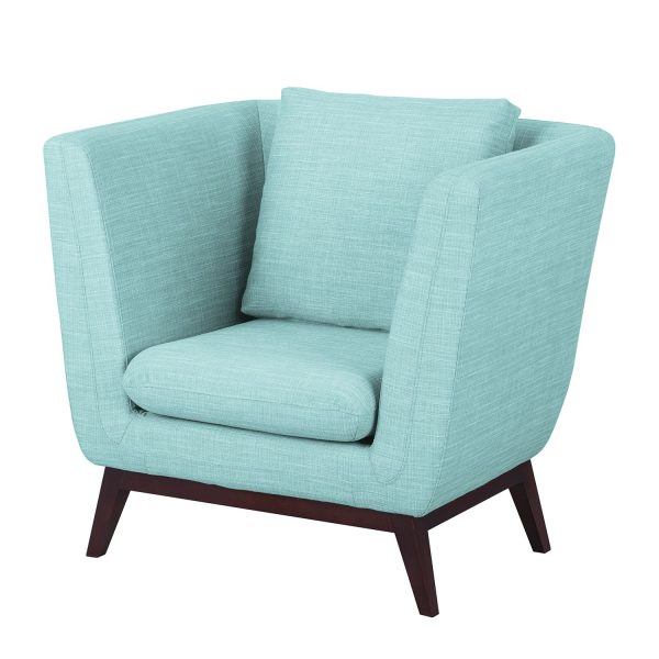 Sessel Sagone Webstoff - Hellblau Sessel Sagone Webstoff - Hellblau