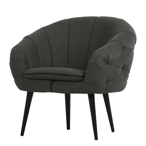 Sessel Weilar Webstoff - Vintage Grau Sessel Weilar Webstoff - Vintage Grau