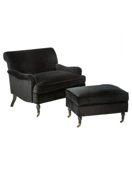 Sessel mit Hocker Sessel mit Hocker