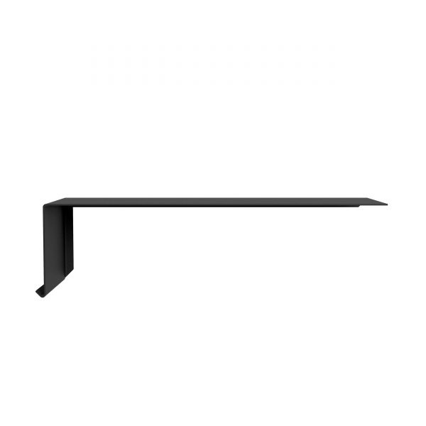 Shelve01 Wandregal mit Winkel links schwarz Shelve01 Wandregal mit Winkel links schwarz