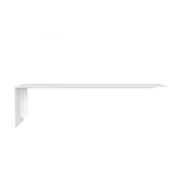 Shelve01 Wandregal mit Winkel links weiß Shelve01 Wandregal mit Winkel links weiß