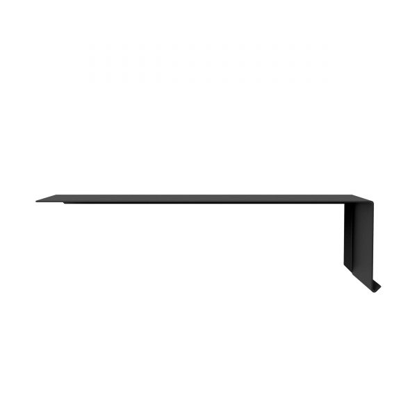 Shelve01 Wandregal mit Winkel rechts schwarz Shelve01 Wandregal mit Winkel rechts schwarz
