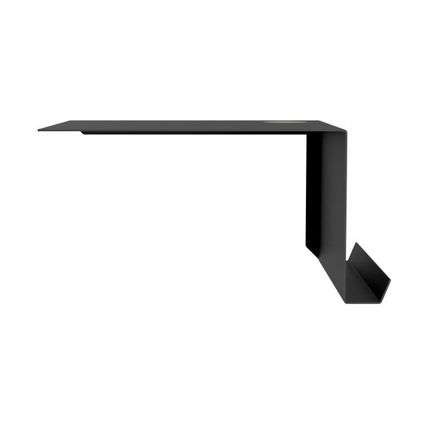 Shelve02 Wandregal mit Kabeldurchlass rechts schwarz Shelve02 Wandregal mit Kabeldurchlass rechts schwarz
