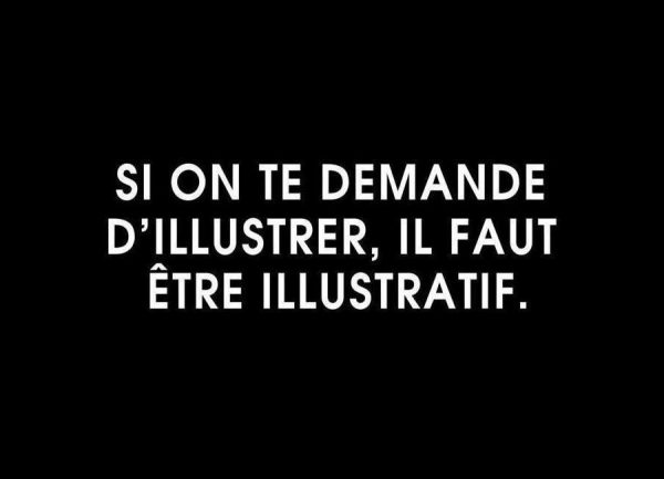 Si on te demande d´illustrer Si on te demande d´illustrer