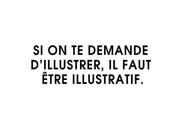Si on te demande d´illustrer Si on te demande d´illustrer