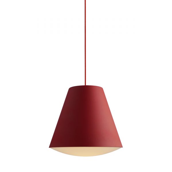 Sinker Pendelleuchte L rot Sinker Pendelleuchte L rot