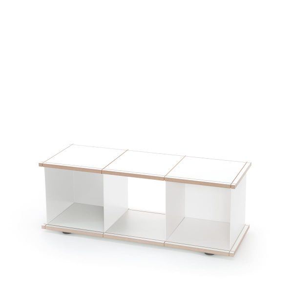Slawinski & Co. GmbH Konstantin Slawinski - YU Set 1 (weiß / MDF weiß)WeißT:37 H:38 B:102 Slawinski & Co. GmbH Konstantin Slawinski - YU Set 1 (weiß / MDF weiß)WeißT:37 H:38 B:102