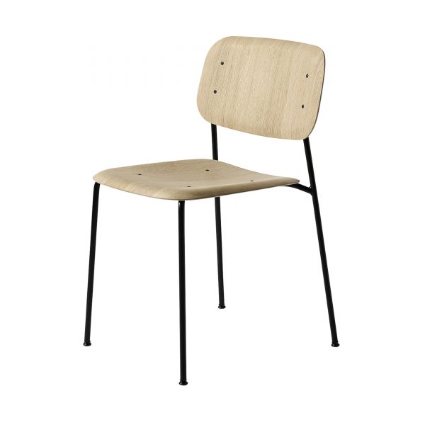 Soft Edge Stuhl mit Stahlgestell natur Soft Edge Stuhl mit Stahlgestell natur