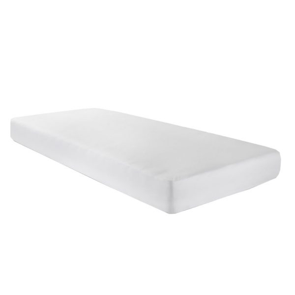 Spannbetttuch Stretch-Molton - Baumwolle/Polyester - Weiß - 160-180x190-210 cm Spannbetttuch Stretch-Molton - Baumwolle/Polyester - Weiß - 160-180x190-210 cm