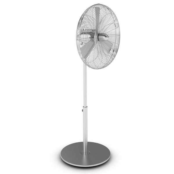 Stadler Form - Charly Stand-Ventilator mit OszillationSilberT:27 H:141 B:48 Stadler Form - Charly Stand-Ventilator mit OszillationSilberT:27 H:141 B:48