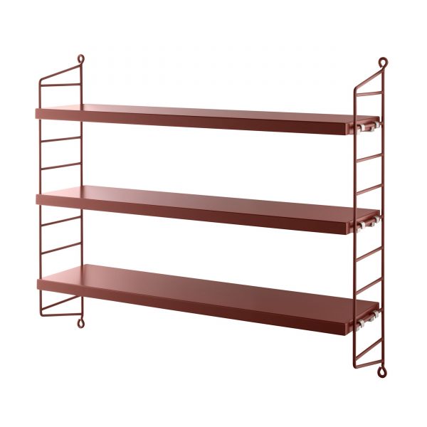 String Pocket Wandregal burgund-burgund String Pocket Wandregal burgund-burgund