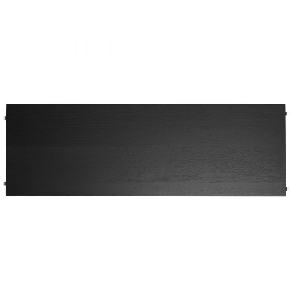 String System Fachboden 3er-Set esche gebeizt schwarz String System Fachboden 3er-Set esche gebeizt schwarz