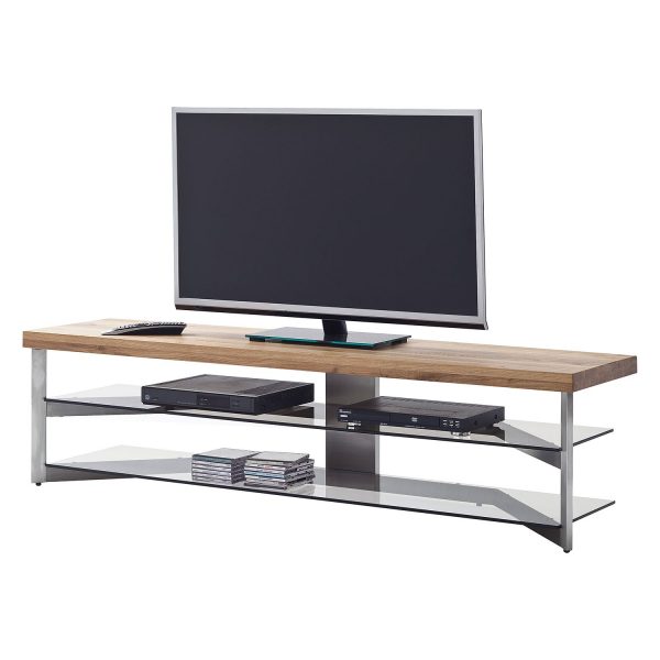 TV-Lowboard Baelo - Eiche massiv / Metall TV-Lowboard Baelo - Eiche massiv / Metall