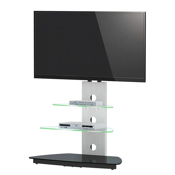 TV-Rack CU-MR 50 (inkl. Beleuchtung) - Aluminium/Glas TV-Rack CU-MR 50 (inkl. Beleuchtung) - Aluminium/Glas