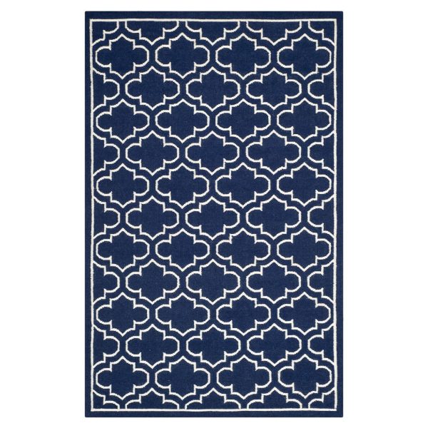 Teppich Agadir - Blau/Creme - 153 x 244 cm Teppich Agadir - Blau/Creme - 153 x 244 cm