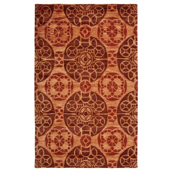 Teppich Mali I - Rot / Orange - 121 x 182 cm Teppich Mali I - Rot / Orange - 121 x 182 cm