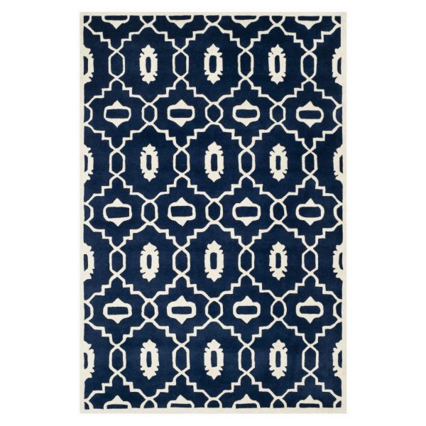 Teppich Mondello - Marineblau - 152 x 243 cm Teppich Mondello - Marineblau - 152 x 243 cm