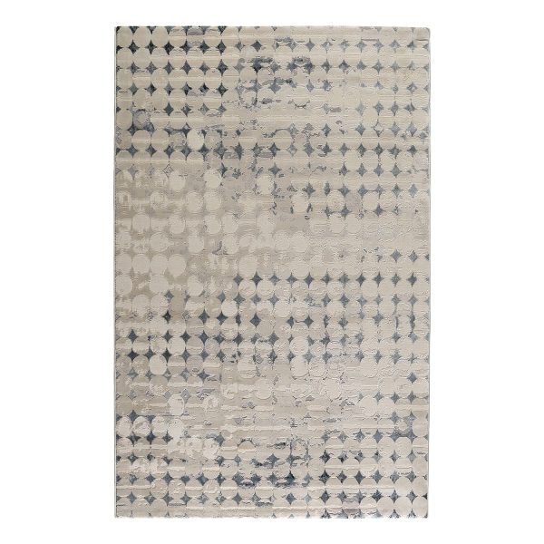 Teppich Velvet Spots - Kunstfaser - Beige / Grau - 200 x 290 cm Teppich Velvet Spots - Kunstfaser - Beige / Grau - 200 x 290 cm