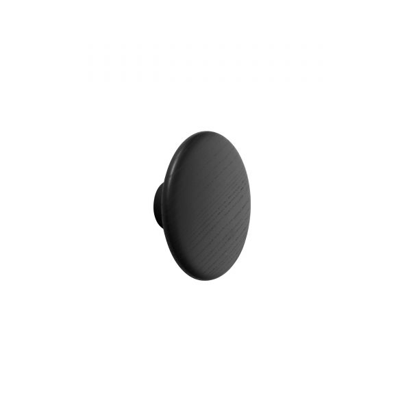 The Dots Garderobenhaken S schwarz The Dots Garderobenhaken S schwarz