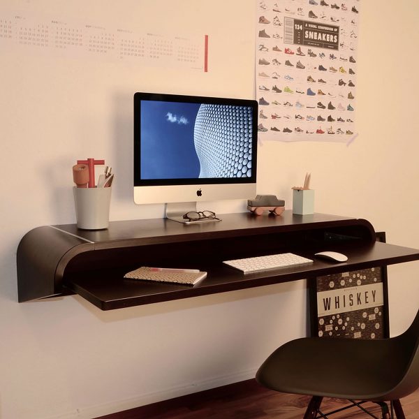 The WallDesk Schreibtisch Wallnuss S The WallDesk Schreibtisch Wallnuss S