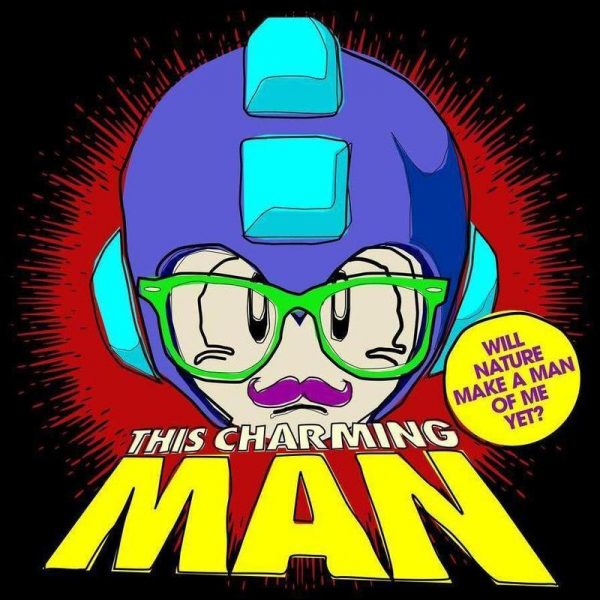 This Charming Mega Man Leinwandbild This Charming Mega Man Leinwandbild