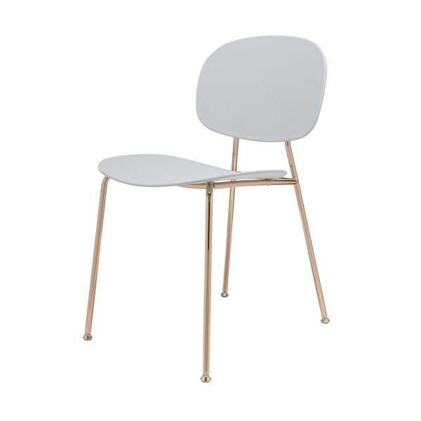 Tondina Pop Stuhl kupfer-grau Tondina Pop Stuhl kupfer-grau