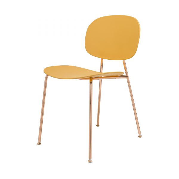Tondina Pop Stuhl kupfer-pfirsich Tondina Pop Stuhl kupfer-pfirsich