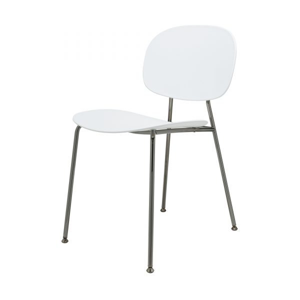 Tondina Pop Stuhl schwarz-weiß Tondina Pop Stuhl schwarz-weiß