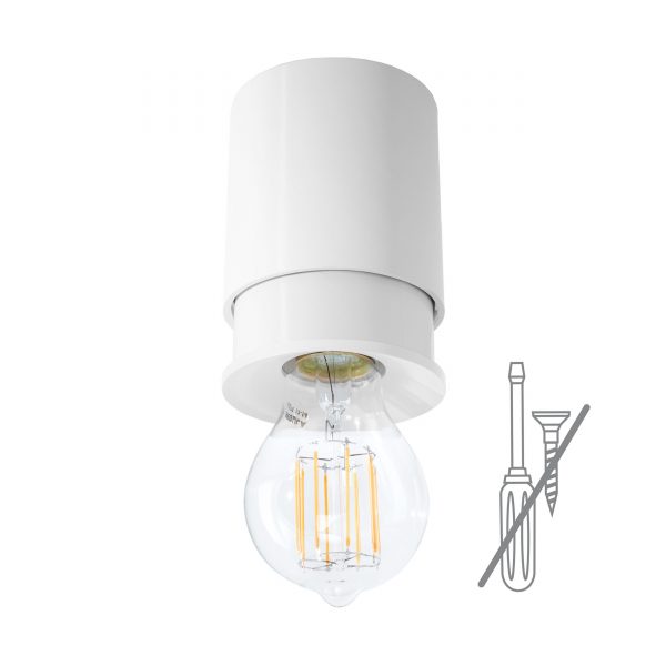 Twister Lighting® Deckenleuchte weiß Twister Lighting® Deckenleuchte weiß