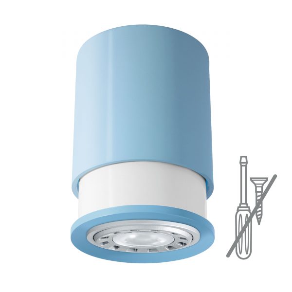 Twister Lighting® Spot blau Twister Lighting® Spot blau
