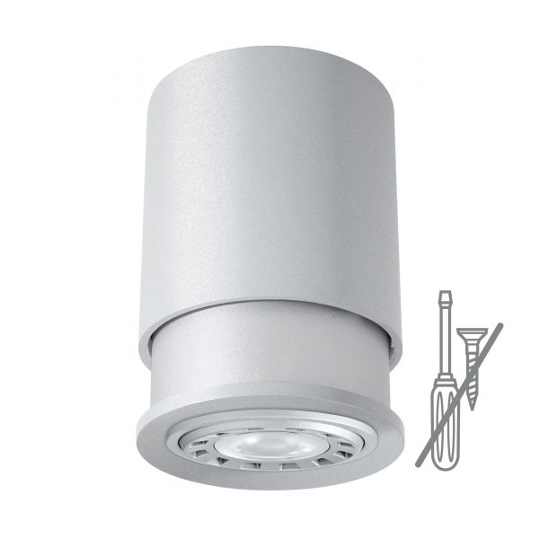 Twister Lighting® Spot silber Twister Lighting® Spot silber