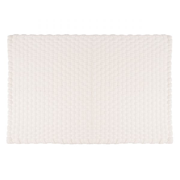 Uni Fußmatte Badematte Outdoorteppich 172 weiß Uni Fußmatte Badematte Outdoorteppich 172 weiß