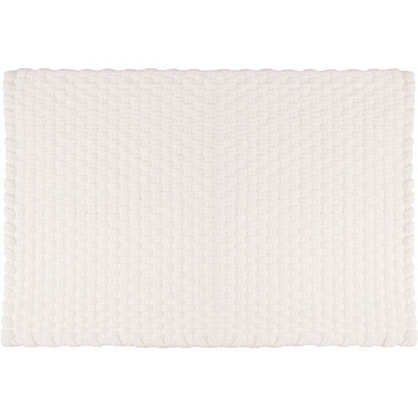 Uni Fußmatte Badematte Outdoorteppich 200 weiß Uni Fußmatte Badematte Outdoorteppich 200 weiß