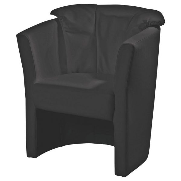 VENDA SESSEL Echtleder Grau VENDA SESSEL Echtleder Grau