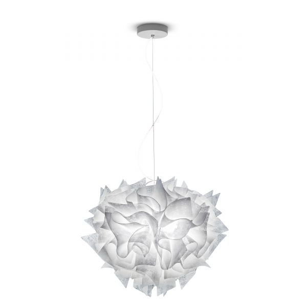 Veli Couture Pendelleuchte 60 weiss-transparent Veli Couture Pendelleuchte 60 weiss-transparent