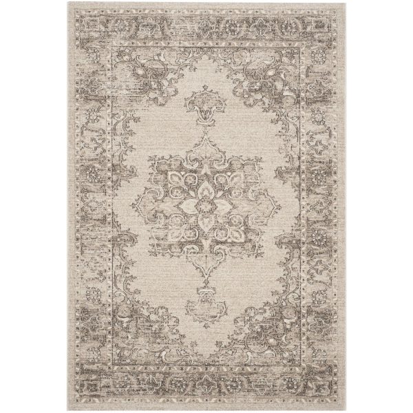 Vintage-Teppich Vintage Everly - Mischgewebe - Beige / Braun - 154 x 228 cm Vintage-Teppich Vintage Everly - Mischgewebe - Beige / Braun - 154 x 228 cm