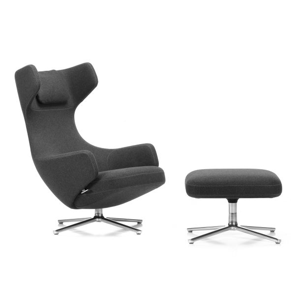 Vitra - Grand Repos Sessel und Ottoman Vitra - Grand Repos Sessel und Ottoman