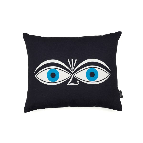 Vitra - Graphic Print Pillow - Eyes 40 x 30 cmSchwarzH:30 B:40 Vitra - Graphic Print Pillow - Eyes 40 x 30 cmSchwarzH:30 B:40