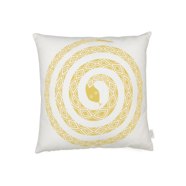 Vitra - Graphic Print Pillow - Snake 40 x 40 cm Vitra - Graphic Print Pillow - Snake 40 x 40 cm