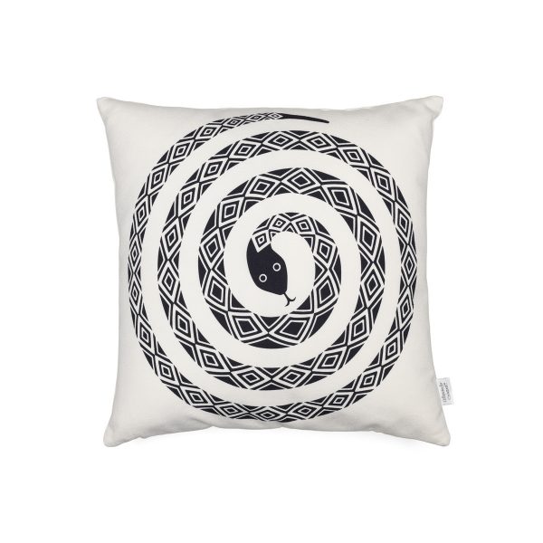 Vitra - Graphic Print Pillow - Snake 40 x 40 cm Vitra - Graphic Print Pillow - Snake 40 x 40 cm