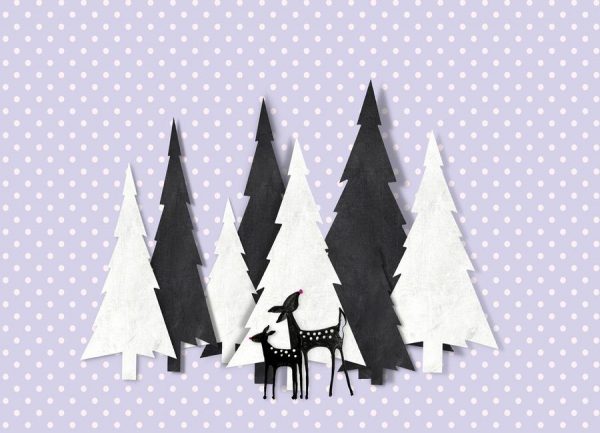 Winter Forest Leinwandbild Winter Forest Leinwandbild