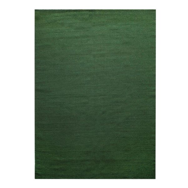 Wollteppich Kelim Uni - Schurwolle - Grün - 200 x 300 cm Wollteppich Kelim Uni - Schurwolle - Grün - 200 x 300 cm