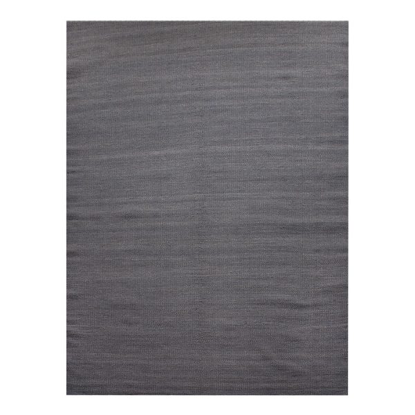 Wollteppich Kelim Uni - Schurwolle - Silbergrau - 170 x 240 cm Wollteppich Kelim Uni - Schurwolle - Silbergrau - 170 x 240 cm