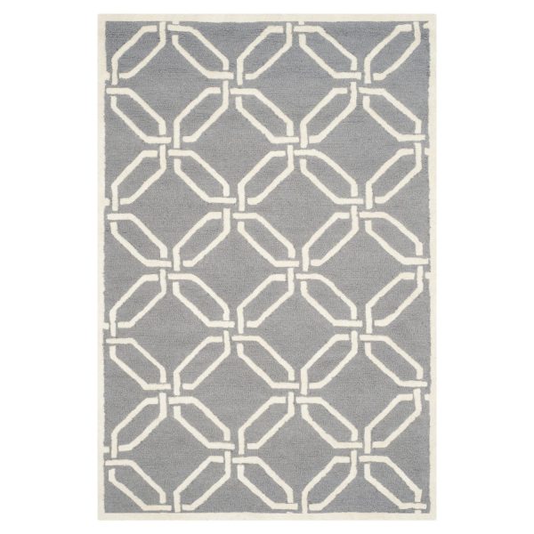 Wollteppich Mollie - Wolle - Grau - 121 x 182 cm Wollteppich Mollie - Wolle - Grau - 121 x 182 cm