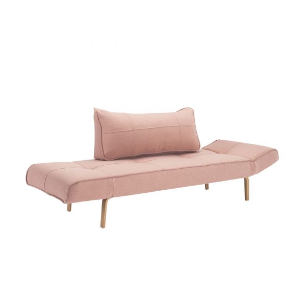 Zeal Sofa mit gebogenen Beinen rose Zeal Sofa mit gebogenen Beinen rose