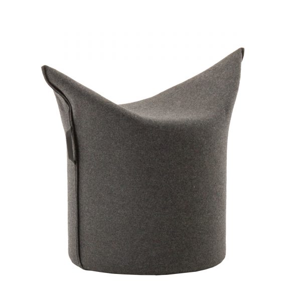 Zipfel Hocker 54 dunkelgrau Zipfel Hocker 54 dunkelgrau