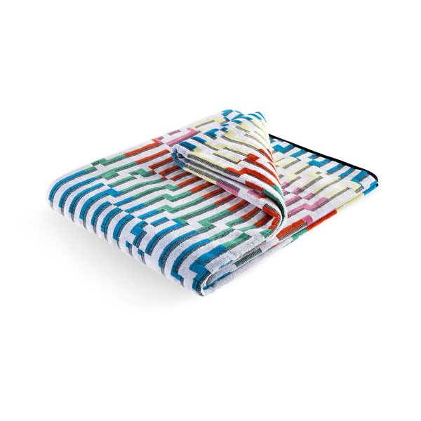 Zuzunaga - Mini White Waves Strandtuch Zuzunaga - Mini White Waves Strandtuch