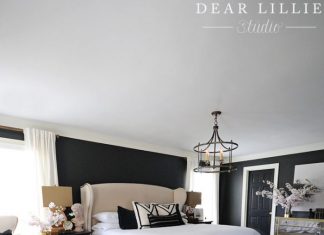 Our Master Bedroom with Some Spring Blossoms